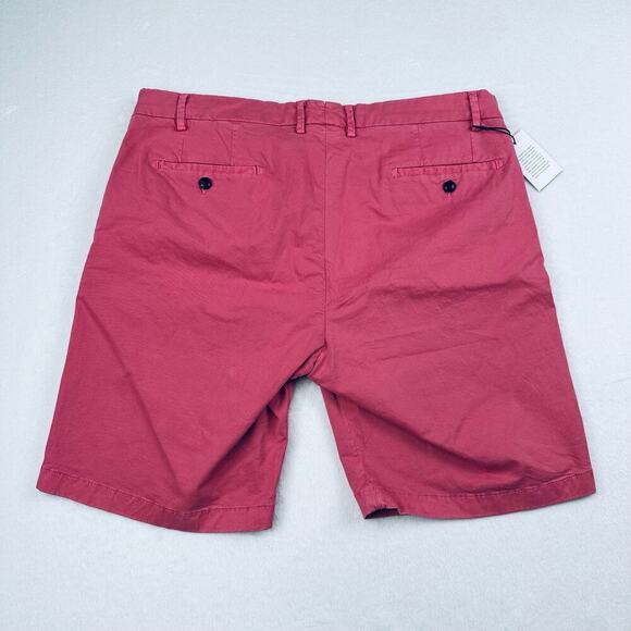 Peter Millar Crown Crafted Men’s Concord Garment Dyed Golf Shorts Pink, 38W, NWT - Picture 11 of 11